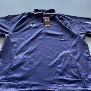 Brand New, under armour performance gear, long sleeve half zip.
